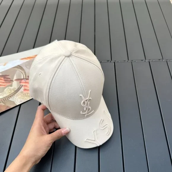 YSL summer cotton baseball cap - Picture 6 of 8